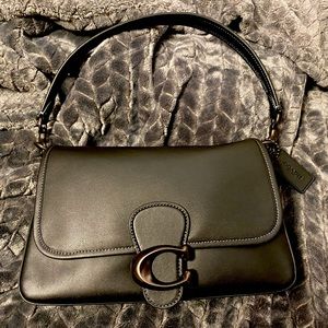 Coach Soft Tabby Black w/black hardware.